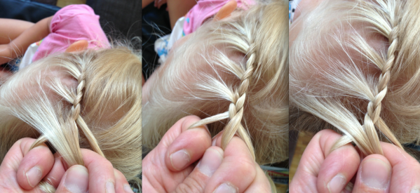 lace braid tutorial for thin hair and little of it